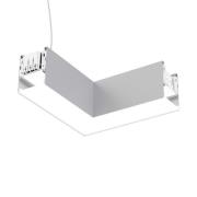 SLC LED-hjørnemodul Click L, AC, tilslutning til højre, hvid, Feed