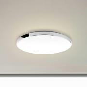 LED-loftlampe 3351216 krom/hvid, Ø 35,5 cm, 4.000 K, IP44