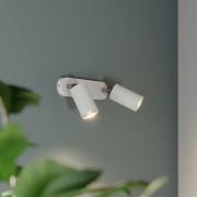 Vægspot Eye Spot med 2 lyskilder, hvid