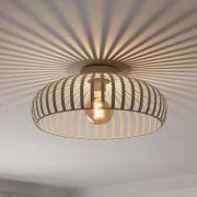 Loftlampe Mogano 3, beige, Ø 43 cm, metal, E27