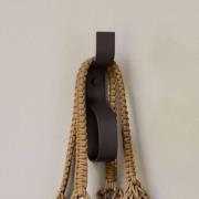 Garderobekrog Nami, mørkebrun, højde 20 cm, jern