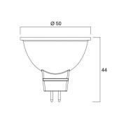 LED-pære SUPERIA RETRO GU5.3 MR16 6 W 830 621 lm 36°
