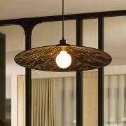 MARKET SET Hængelampe Gatsby, sort kumo, Ø 60 cm, E27