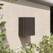 Philips LED-udendørs væglampe Zyra, op/ned, antracit, IP44