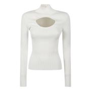 Cirkel Mockneck Rib Strik Trøje