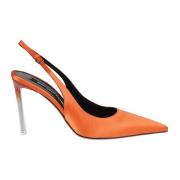 Mandarin Slingback Pumps