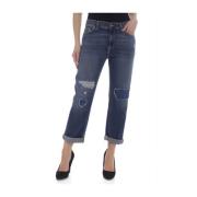 Stilfulde Cropped Denim Jeans