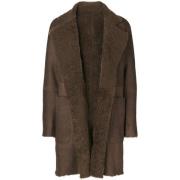 Vendbar Shearling Frakke