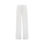 Women Clothing Trousers Snow White/off White SS23