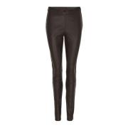 NOTYZ STRETCH LEGGINGS MED RUND SA SKIND 11135 Kaffe Brown