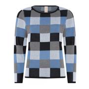 Ternet O-Neck Jumper Bluser 3234 Sort/Blå