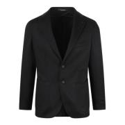 Cashmere Enkelt Række Blazer