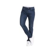 Slim Fit Mørkeblå Jeans