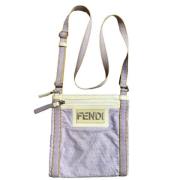 Pre-owned nylon fendi-tasker