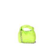 Ziggy Satin Lime Green Micro Taske