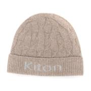 Logo Cashmere Hat, V?vet Stof