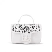 Stilfuld Crossbody Taske i Bianco