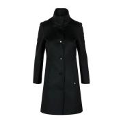 Slim Fit Pure Wool Drap Coat