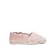 Kampala Pink Canvas Espadriller