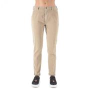 Beige Oxford Chino Bukser Briana