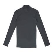 Rib Langærmet Turtleneck