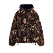 Paisley Fleece Jakke