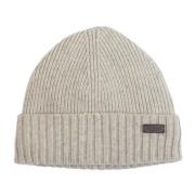 Strikket uld beanie