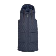 Stilfuld Navy Vest Jakke