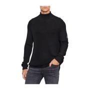 Tidløs elegance med Calvin Klein Monologo Badge Sweater