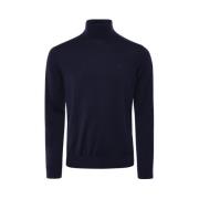 Uundværlig Rollneck Sweater i Ren Jomfruuld