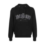 Sweatshirt med tryk og logo