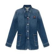 Denim Jakke with logo