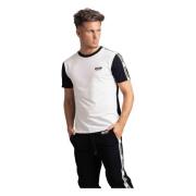 Herre Tape T-Shirt Hvid/Sort