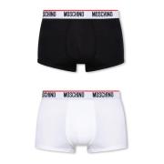 Mærkede boxershorts 2-pakke