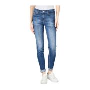 Højtaljede Skinny Jeans