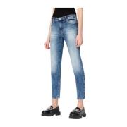 Klassiske Denim Cropped Jeans