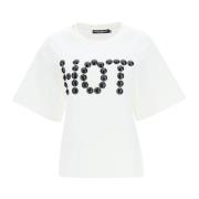 Hot T-shirt med nitter