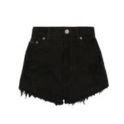 Moderne Distressed Denim Shorts