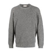 Luksuriøs Grå Cashmere Sweater