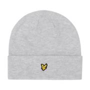 Grå Bomuld Beanie Hat