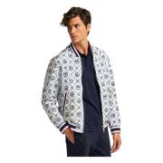 Sommerblouson med logo print colomba