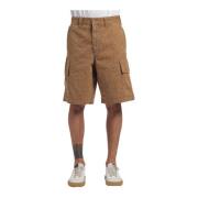 Animal Print Lange Ben Cargo Bermuda Shorts