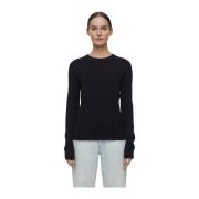 Sort Merino Cashmere Sweater