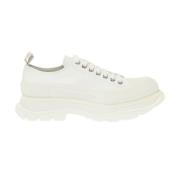 Platform sneakers med logo