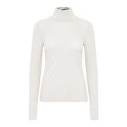 Hvid Røg Rollneck LS Top