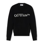 Sweater med logo