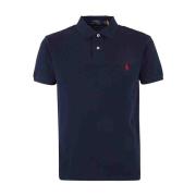 007 Newport Navy Kortærmet Strikket Polo