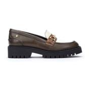 Studded Platform Loafers