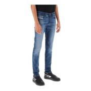 Vintage Mørk Vask Skinny Fit Jeans