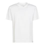 Ensfarvet Bielastisk T-Shirt